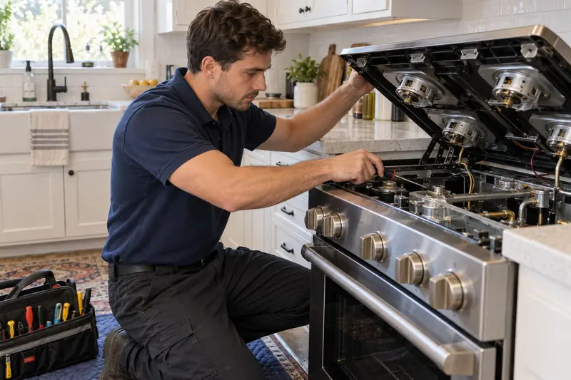 Appliance repair technician: stove & range repair